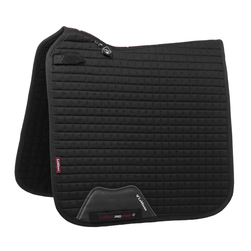 LeMieux Cotton Dressage Square - Black